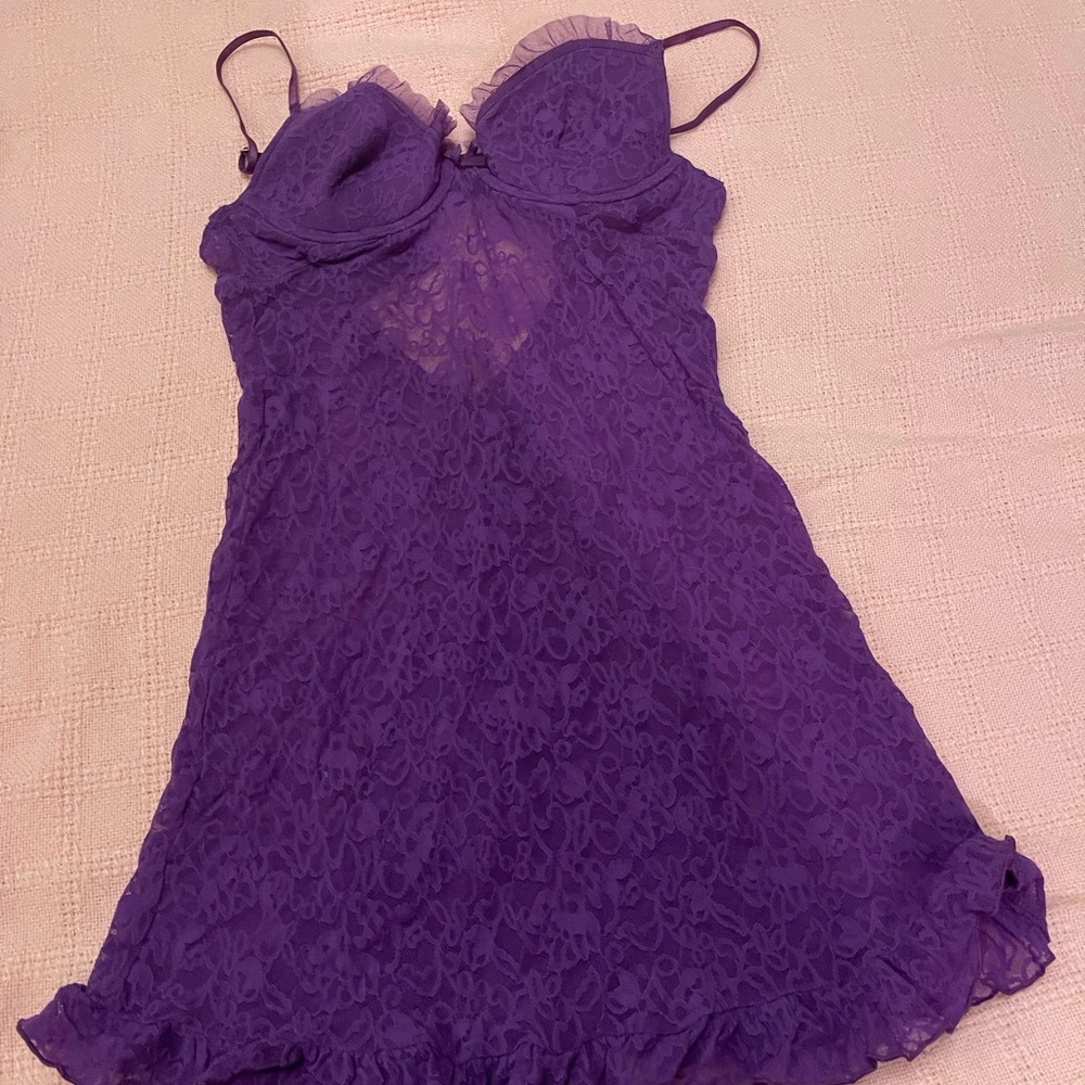 Purple lingerie slip size medium from Victoria Secrets